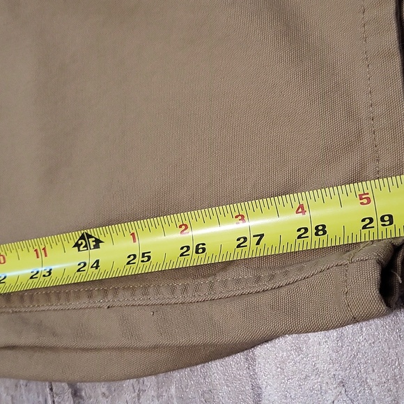 CARHARTT Rugged Flex Relaxed Fit Canvas Work Pant Tan Womens Size 10 - Picture 9 of 10